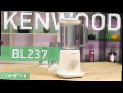 Kenwood BL237 - компактный стационарный блендер 3 в 1 - Видео демонстрация 