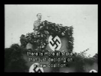 Избирательная речь Адольфа Гитлера на выборах 1932г.,Венский парад 1938г., Речь Геббельса  
