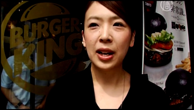 Чёрные бургеры выпустил япониский Burger King 
