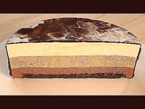 Муссовый Торт ✧ ТРИ ШОКОЛАДА ✧ Üç Çikolatalı Mus Pastası Tarifi ✧ Triple Chocolate Mousse Cake 