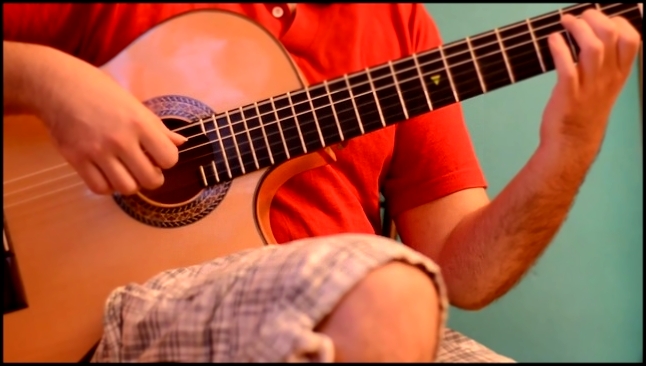 Видеоклип К Элизе Людвига Ван Бетховена на гитаре - 1 урок