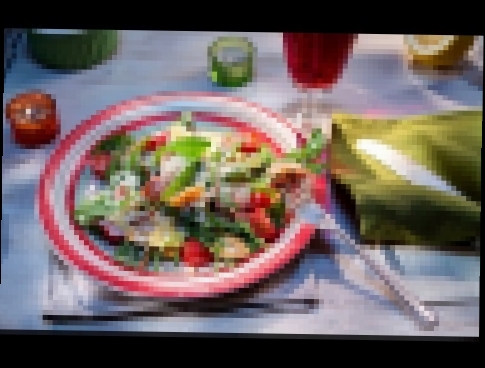 Пасхальное меню. Рецепт: Теплый салат с томатами и макаронами - ТОРЧИН® 