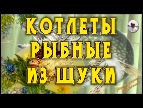 Рыбные котлеты рецепт. Котлеты рыбные из щуки  видео от Petr de Cril'on 