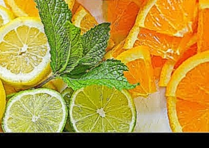 Как правильно резать замороженные апельсины и лимоны 