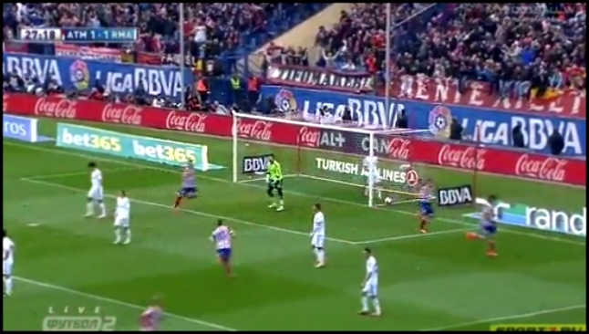 Видеоклип 28' Koke Atletico Madrid - Real Madrid 1 - 1