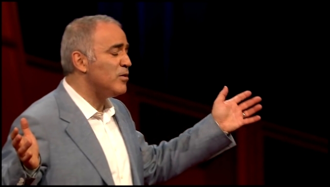 Видеоклип Don't fear intelligent machines. Work with them - Garry Kasparov [Flokossama]