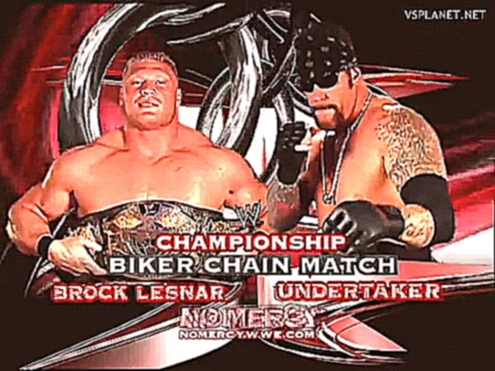 Видеоклип Брок Леснар vs Гробовщик, WWE No Mercy 2003