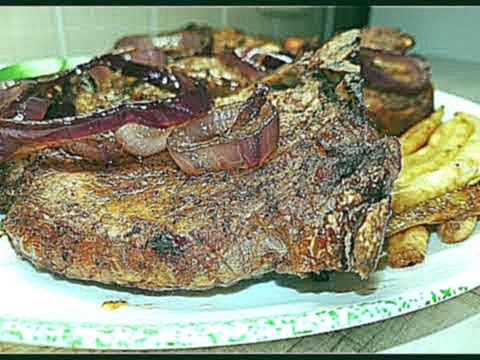 Рецепт Антрекота в аэрогрили - Recipe Steak in aerogrill. 