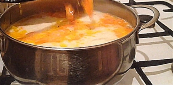 Сырный суп за 30 минут 