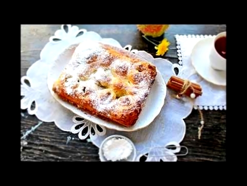 Творожный пирог с грушами и орехами рецепт приготовления 