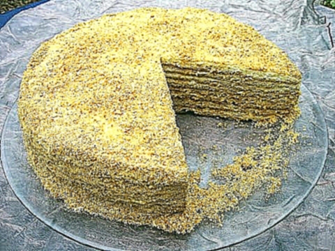 Торт медовик  ''Рыжик'' со сметанным кремом / Пошаговый рецепт 