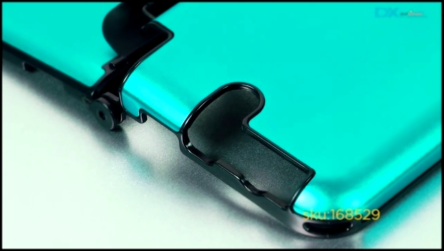 Видеоклип Защитный Алюминиевый Щелчок Открывает Случай для Нинтендо 3DSLL / 3DSXL - Голубой